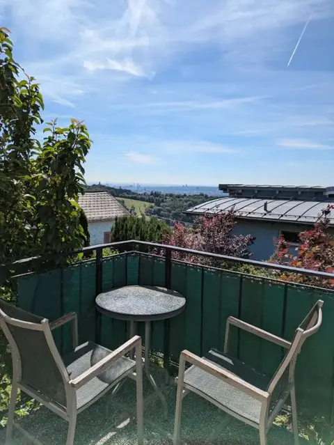 Traum Aussicht über Wien, Südseitiges Sommerhaus mit Garten, Ferienhaus mit Urlaubsfeeling pur