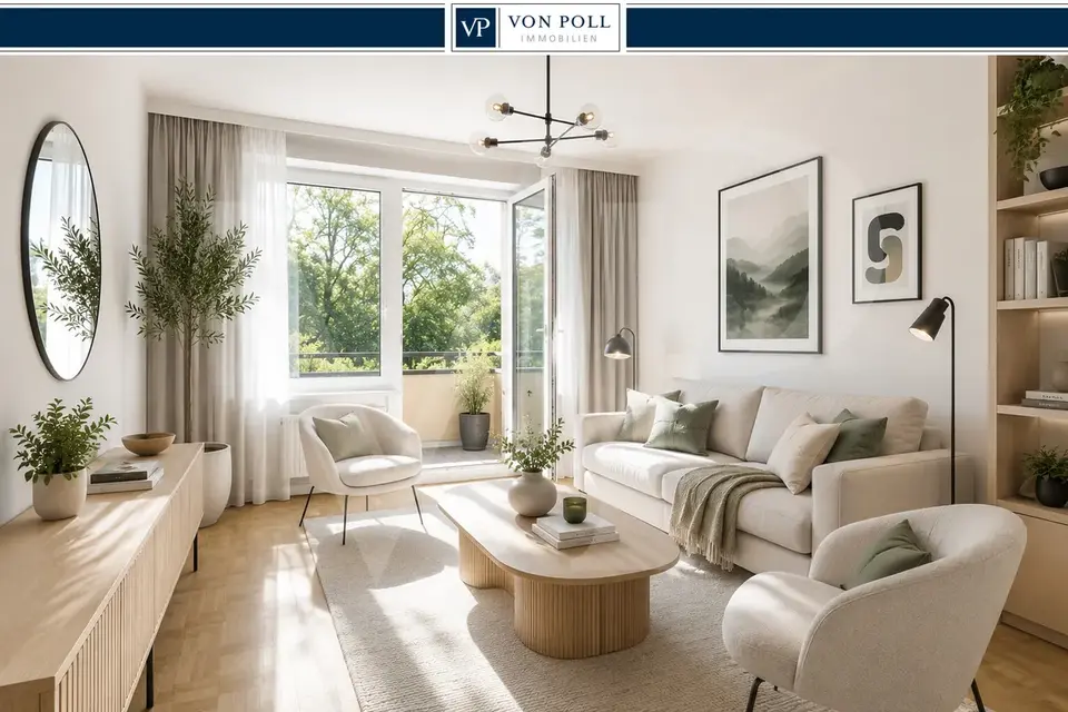 Helle 2-3 Zimmer Wohnung mit Balkon in Döbling - Perfekte Lage