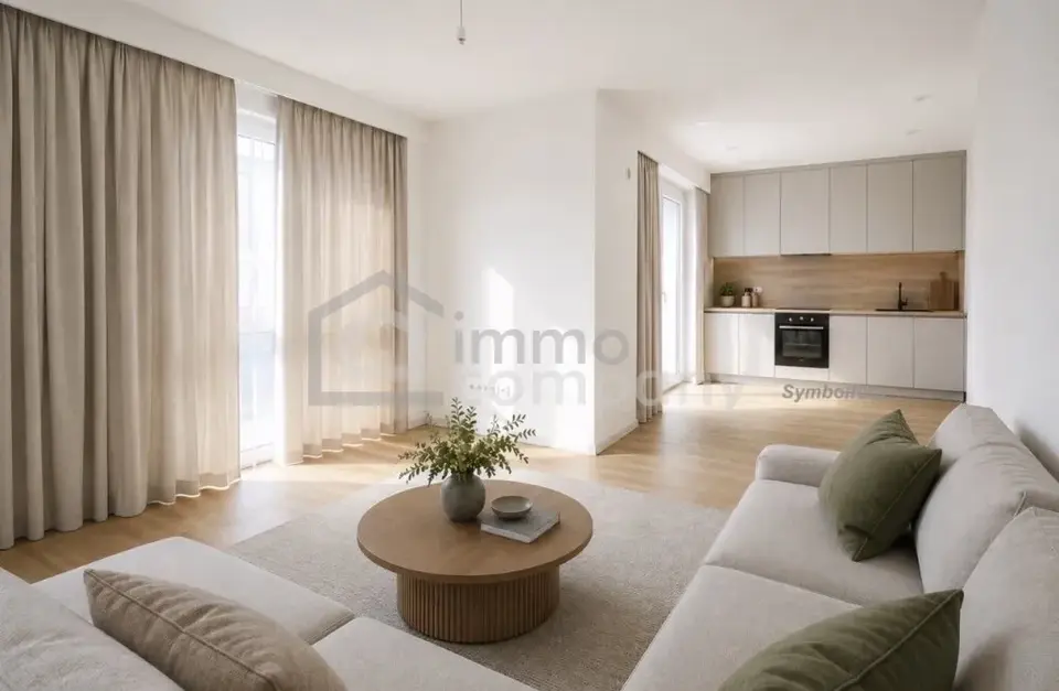 ERSTBEZUG AM MÜHLWASSER | 3 ZIMMER | BALKON | U2-NÄHE | GARAGE OPTIONAL
