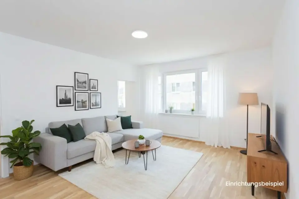 Die Donau ist zum Greifen nah! Entzückende 2 Zimmer Eigentumswohnungmit Loggia - inkl. KFZ Stellplatz! Provisionsfrei zu verkaufen!