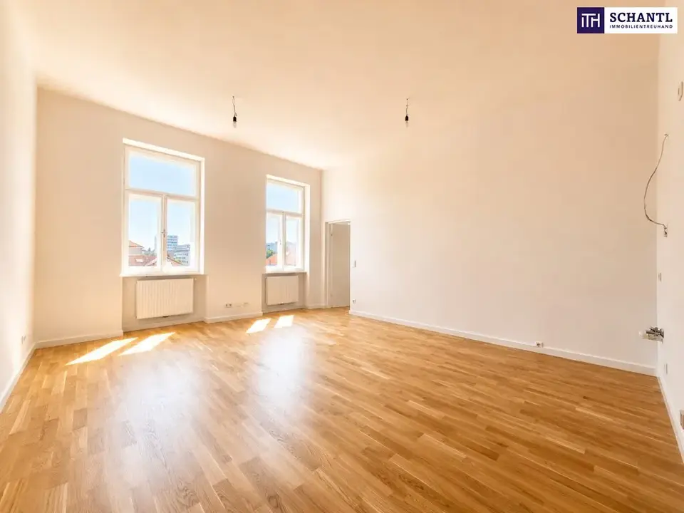 JETZT ALTBAU-TRAUM SICHERN! | 53,4 m² | Lift | Letztes Regelgeschoss