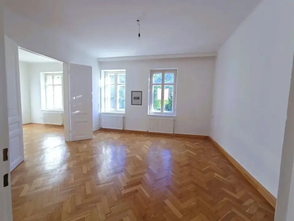 ++ Jugendstil-Juwel im Wiener Altbau 92 m² um nur EUR 359.000,- ++3 Zimmer mit großer separaten Küche + Grünblick auf den Baumgartner-Casino-Park UND NÄHE U4 HÜTTELDORF ++