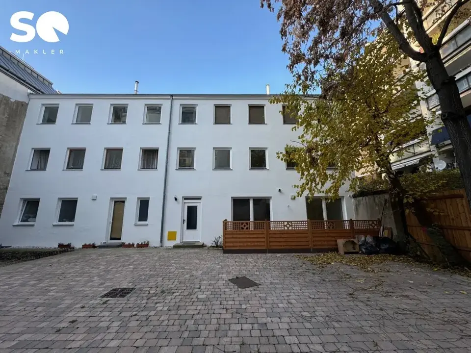 #SQ - SANIERTE 2-ZIMMER-WOHNUNG MIT KLEINEM VORGARTEN IN INNENHOFRUHELAGE ZU VERKAUFEN!