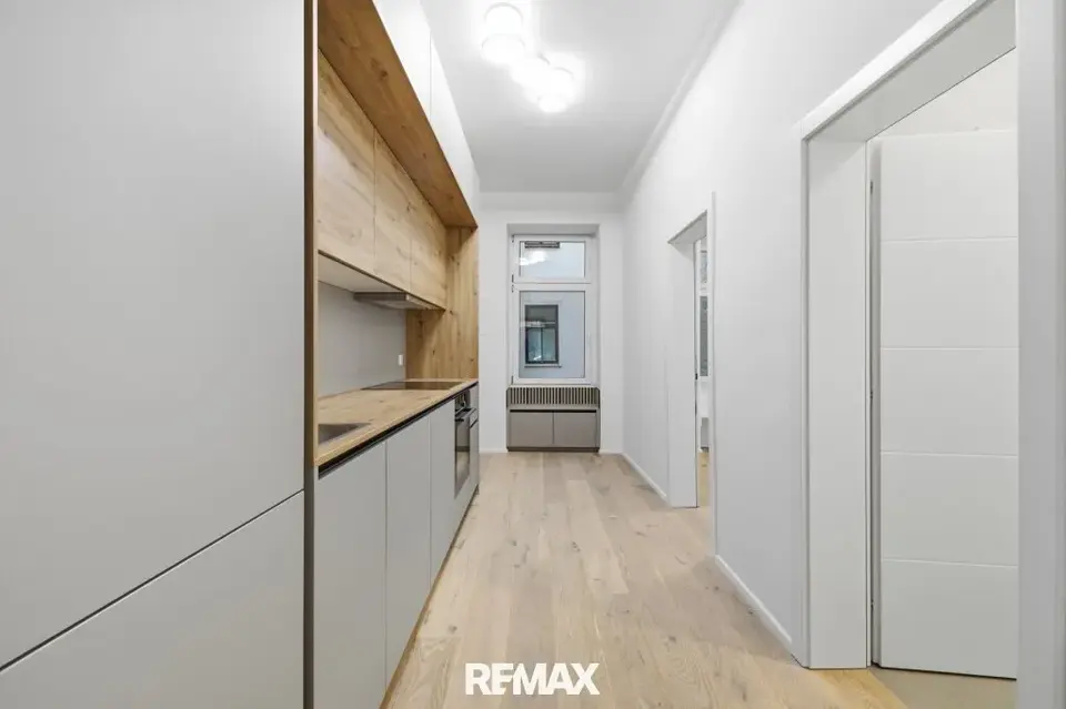Erstbezug nach Generalsanierung: Hochwertige 2-Zimmer-Wohnung in ruhiger Bestlage des 2. Bezirks!