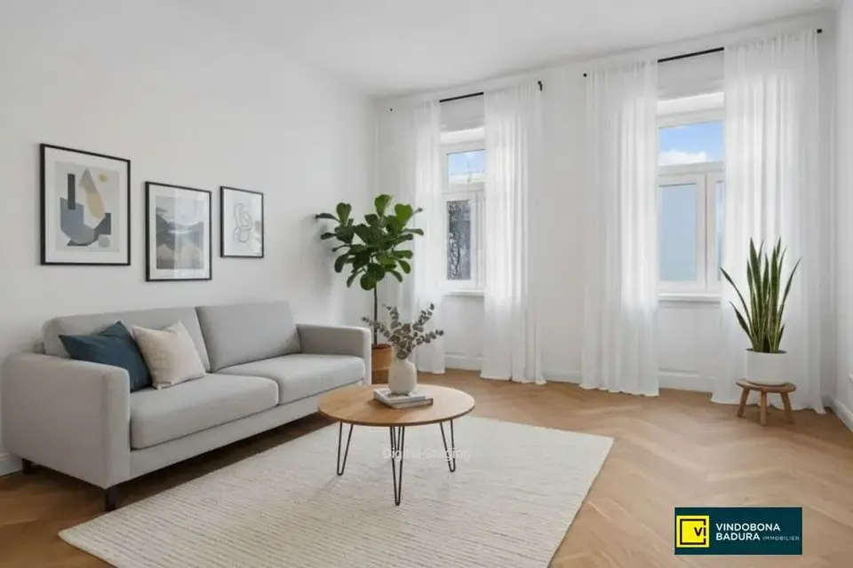 Revitalisierter Altbau mit großzügiger Freifläche