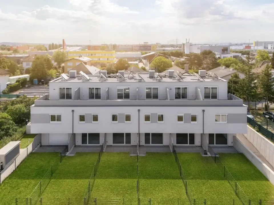 Ziegelmassive Niedrigenergiehäuser | mit Keller, Eigengarten, Dachterrasse & Garagenplätzen - Provisionsfrei & direkt vom Bauträger!