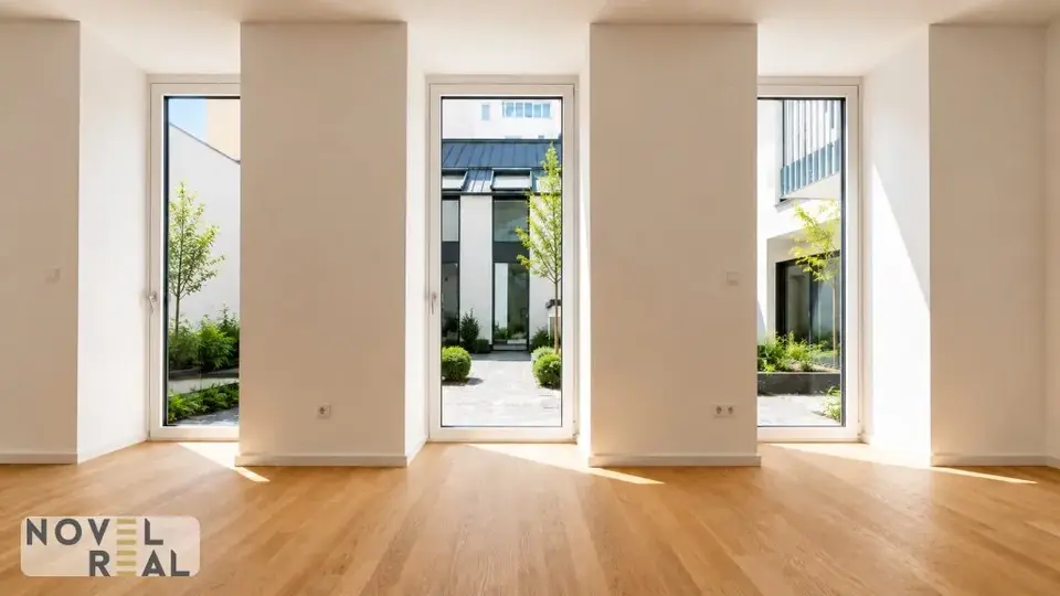 Ruheoase mit Privatgarten in Toplage nahe der Mariahilfer Straße