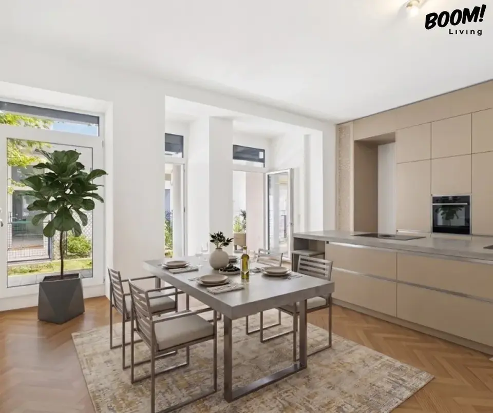 Erstbezug Exklusives Dachgeschoss Penthouse mit Direkter Liftzugang 120mm2 // und Revitalisierten Altbau // Luftwärmepumpe & Fußbodenheizung