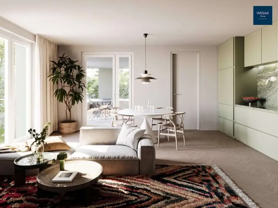 Moderne City-Oase in Geidorf - 2 Zimmer zum Wohlfühlen - Provisionsfrei
