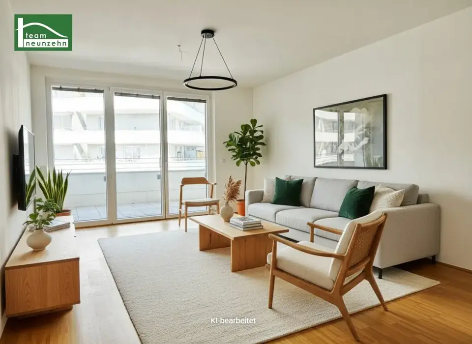 Ihr neues Zuhause in grüner Idylle - Geräumige 2-Zimmer-Wohnung mit Balkon in der Green City!