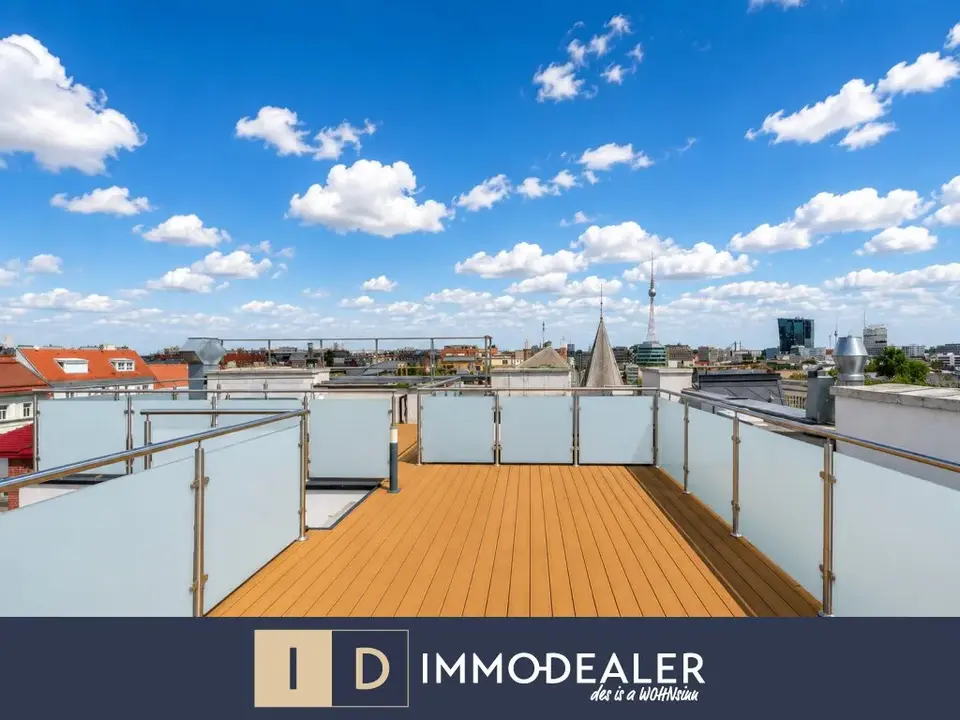 ** ZWISCHEN HIMMEL & STADT - ERSTBEZUG MIT DIREKTEM BLICK AUF DEN WIENER PRATER **